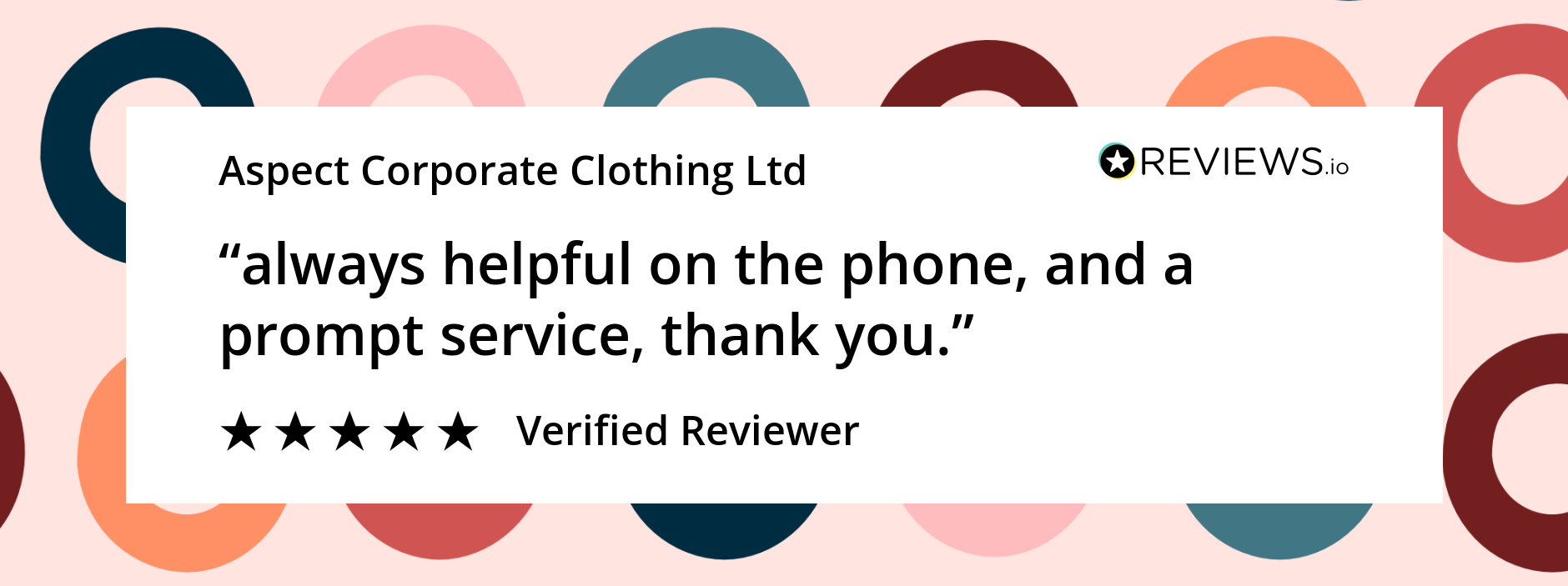 Verified Customer Review